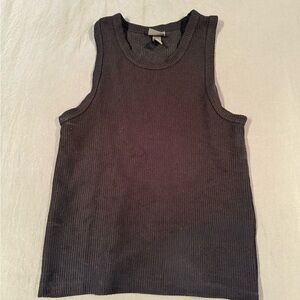 H&M Men’s Black Slim Fit Knit Top